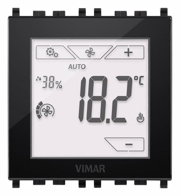 VIMAR SPA VIW02951 TERMOSTATO TOUCH DOMOTICO 2M NERO