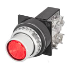 NEW ELFIN SRL - NEW030PIRF1 PULSANTE ROSSO NO+NC