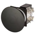 NEW ELFIN SRL - NEW030RFFNF1 PULSANTE FUNGO D60 NERO NO+NC