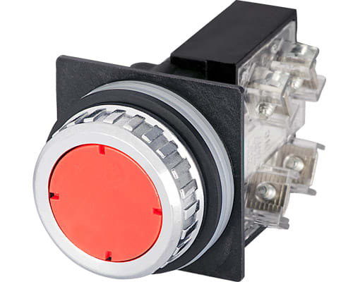 NEW ELFIN SRL - NEW030RIRF1 PULSANTE ROSSO NO+NC