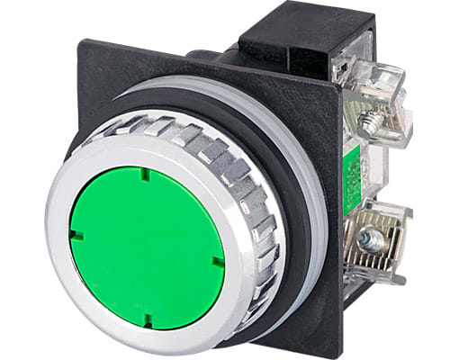 NEW ELFIN SRL - NEW030RIVFA PULSANTE VERDE NO