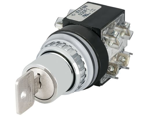 NEW ELFIN SRL - NEW030SCO2F1 SEL.CHIAVE 3P.CAM O 2NO+2NC