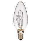 DURALAMP SPA - DRL03728 OLIVA ALOGENA E14 28W 230V TRASPARENTE