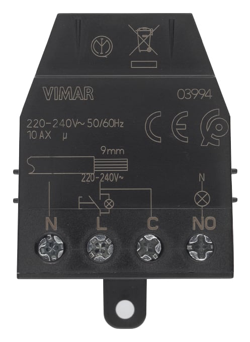 VIMAR SPA - VIW03994 MODULO RELE 4 MORSETTI IMPULSI QUID 10AX
