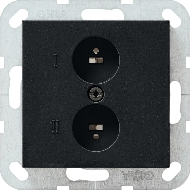 GIRA - GIR0402005 Stereolautsprecher-Steckd. System 55 Sch