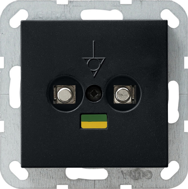 GIRA - GIR0405005 COMPENS. POTENZIALE 2X SYSTEM 55 NERO O