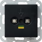 GIRA - GIR0405005 PRESA EQUIPOTENZIALE 2X SYSTEM 55 NERO O