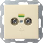 GIRA - GIR040501 COMPENS. POTENZIALE 2X SYSTEM 55 BIANCO