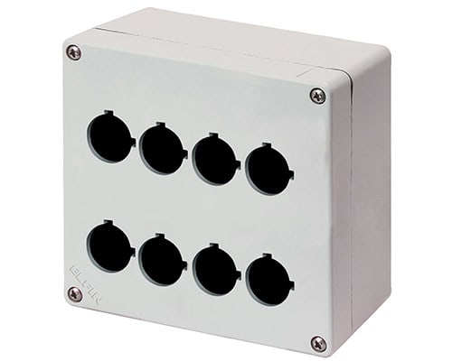 NEW ELFIN SRL - NEW040C1515-7EP8 CASSETTA ALL.152X152X70 8F ENT.CAVO