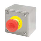 NEW ELFIN SRL NEW040X0808-8GA CASSETTA INOX EMERG.FUNGO AGG.1NC