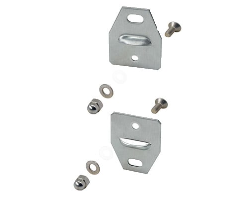 NEW ELFIN SRL - NEW040XSP COPPIA STAFFA A PARETE INOX