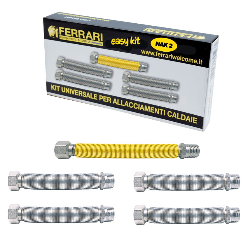 FERRARI - FER041297/1 EASY KIT NAK2 ALLAC.CALDAIE 1/2X400 PZ.1