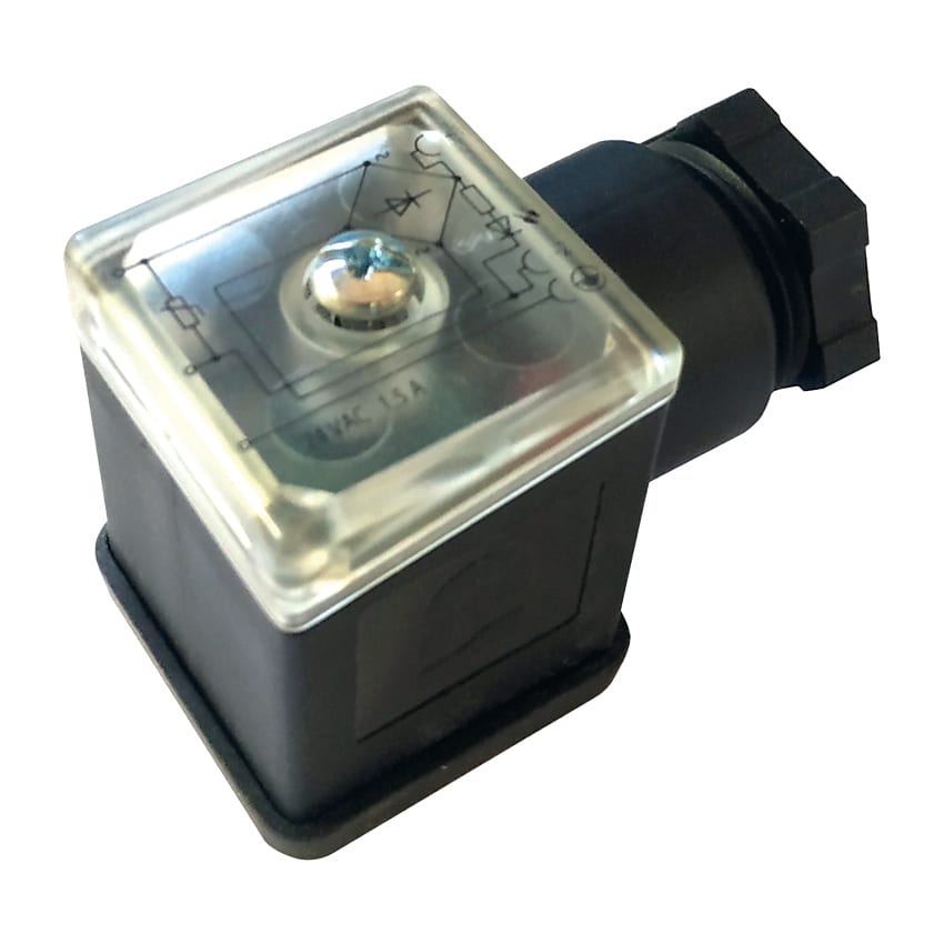FERRARI - FER042350 CONNETTORE CON LED 110V/230V CN-0010-L
