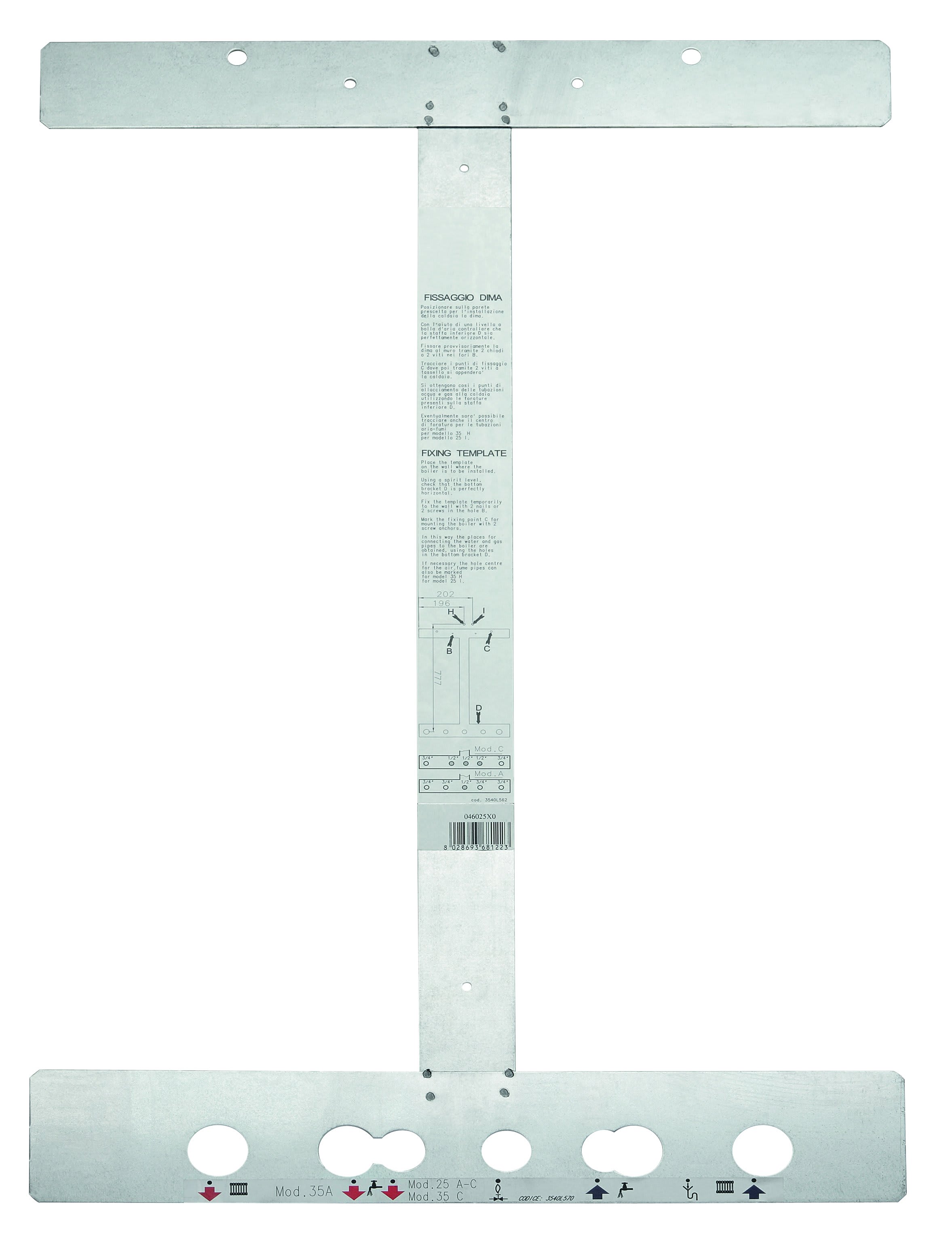 FERROLI - FRL046049X0 KIT DIMA A CROCE FM.T3