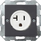 GIRA GGI048728 PRESA 2-P NEMA 5-20 R SYSTEM 55 ANTRACIT