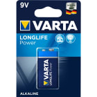 VARTA CONSUMER BATT VAT04922121411 9V (9 VOLT) LONGLIFE POWER X1