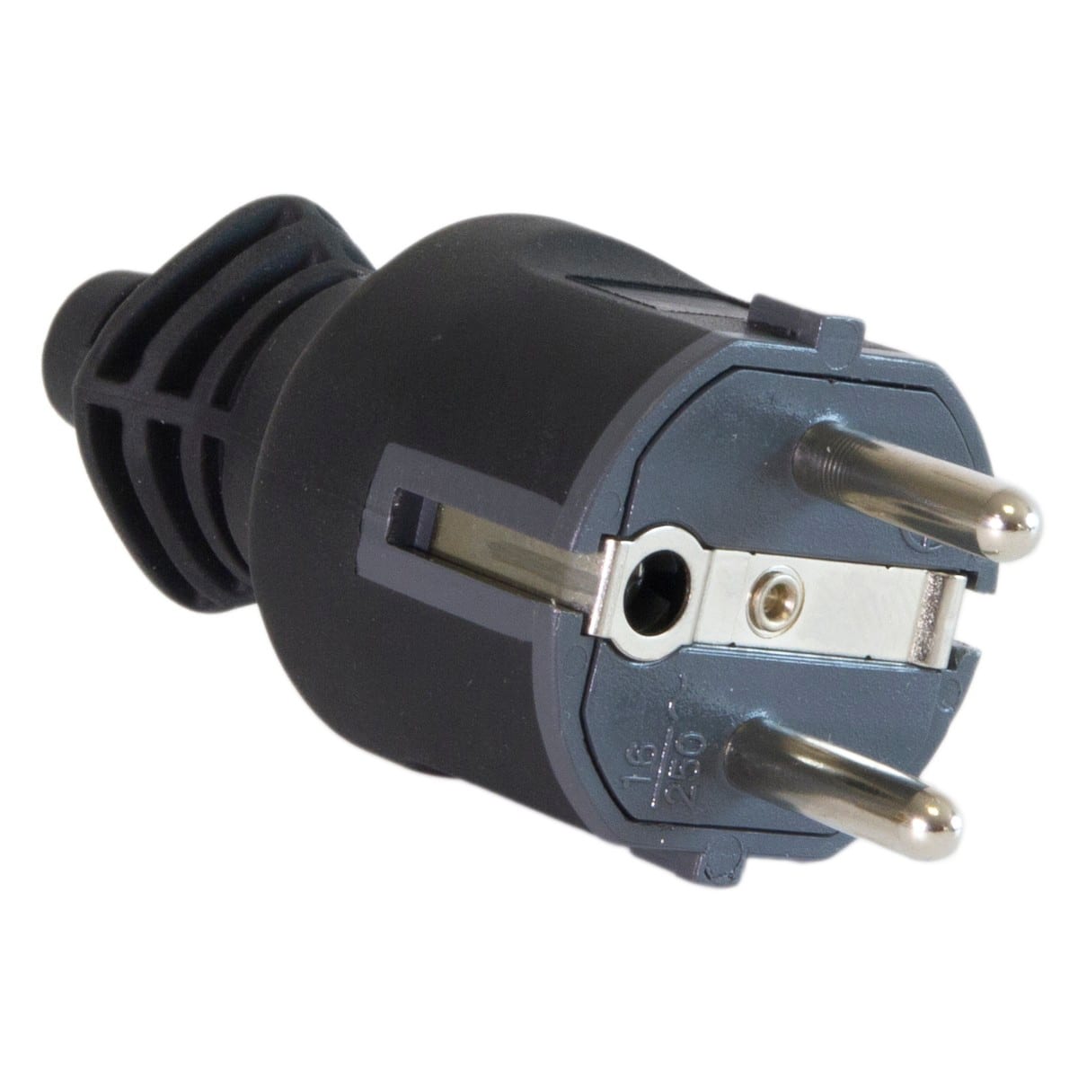 MASTER SRL MST05090 SPINA S31 SCHUKO 16A IP40 NERA IN GOMMA