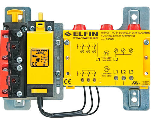 NEW ELFIN SRL - NEW050ASLFI03 APP.SICUR.220-690V FC3C F INT 3NC