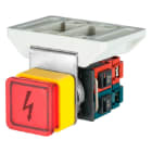 NEW ELFIN SRL NEW050ASPD11 APP.PULSANTE LUM.1NO+1NC