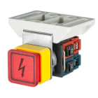 NEW ELFIN SRL - NEW050ASPLD11 APP.PULSANTE LUM.LAMP.1NC+1NO