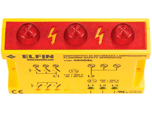 NEW ELFIN SRL NEW050DSL DISP.SICUR.LAMP.110-690V