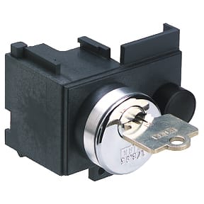SCHNEIDER ELECTRIC - SNRLV864921SP OFF-position locking - 2 Ronis locks 1 key + adapt kit - for MTZ1 spare part
