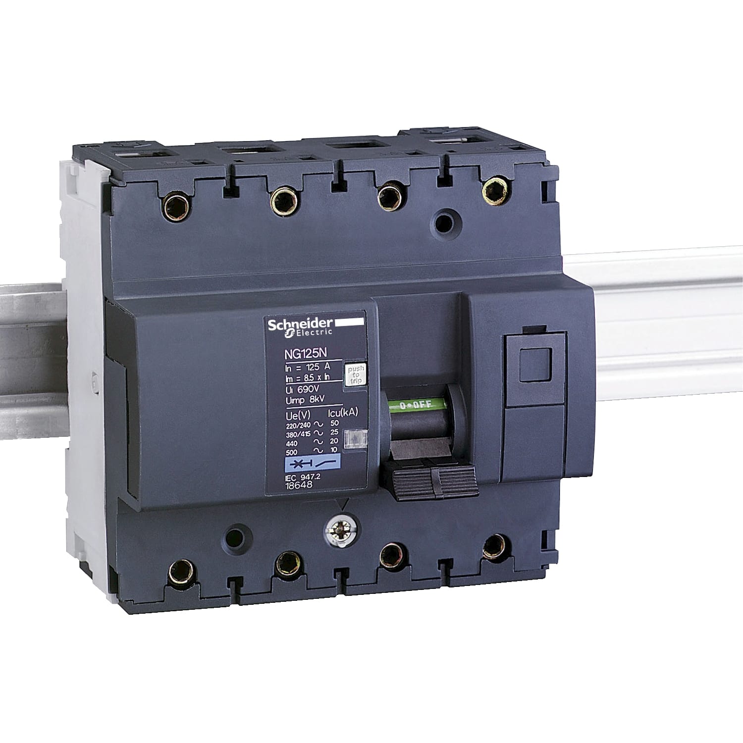 SCHNEIDER ELECTRIC SNR18647 NG125N 3P+N C 100A 25KA