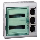 SCHNEIDER ELECTRIC - SNR10351 Quadro parete Mureva Enclosures IP65 + interfaccia 2 file 24 moduli 3 aperture