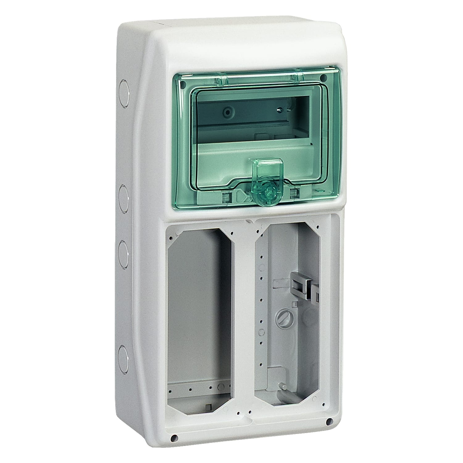 SCHNEIDER ELECTRIC - SNR10371 Quadro Mureva Enclosures IP65 8 moduli 2 prese interbloccata Unika