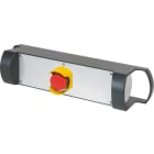 NEW ELFIN SRL - NEW060C2MA PULSANTIERA CONSOLE 2MANI GRIGIA