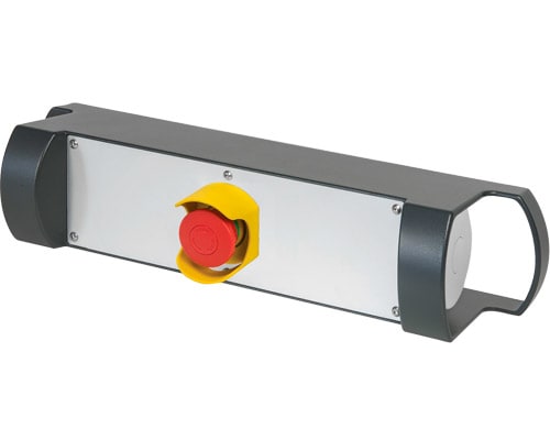 NEW ELFIN SRL - NEW060C2MA PULSANTIERA CONSOLE 2MANI GRIGIA