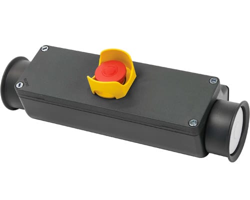 NEW ELFIN SRL - NEW060CL2MA PULSANTIERA 2MANI INCLINATA GRIGIA