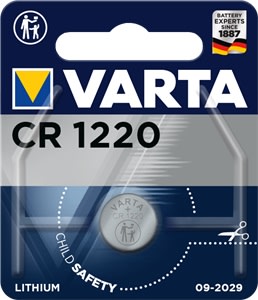 VARTA CONSUMER BATT - VAT06220101401 CR 1220 (LITIO)