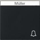 GIRA - GIR0673005 Wippe Symb. Klingel + BSF System 55 Schw