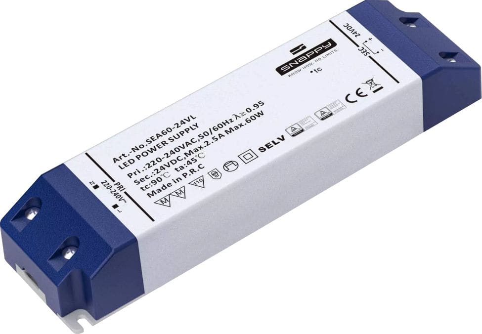 ELCOM SRL EOWAL00254 DRIVER 24V 60W CLASSE II IP20 (SN)