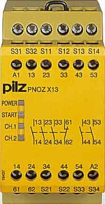 PILZ ITALIA SRL PIZ774549 PNOZ X13 24DC 5NA+1NC
