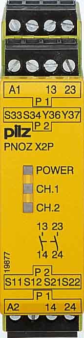 PILZ ITALIA SRL PIZ787303 PNOZ X2P C 24AC/DC 2NA