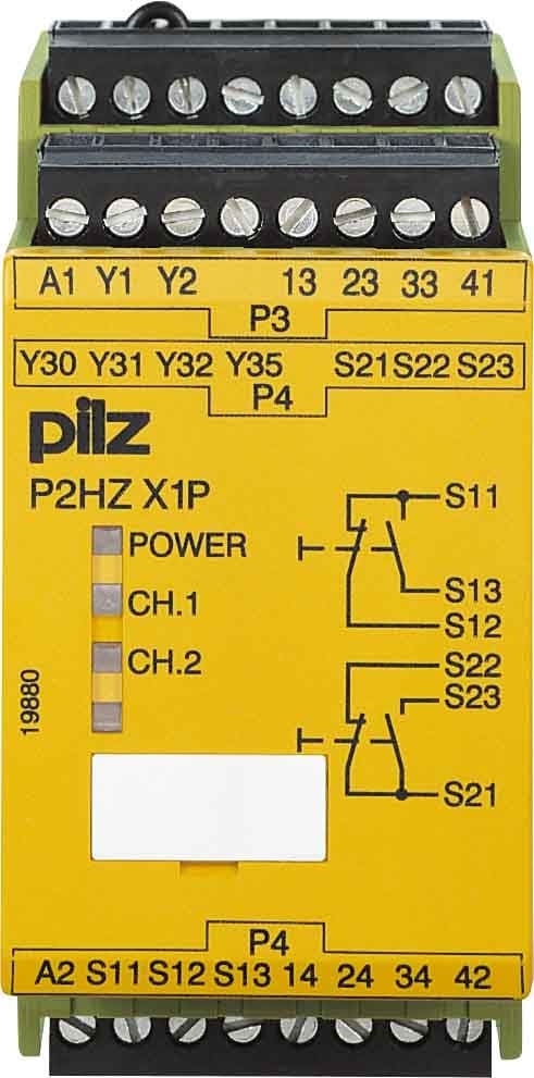 PILZ ITALIA SRL PIZ777340 P2HZ X1P 24DC 3NA+1NC+2PNP