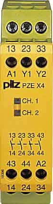 PILZ ITALIA SRL PIZ774585 PZE X4 24DC 4 NA