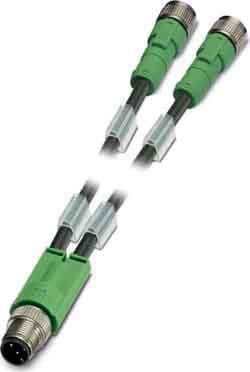 PHOENIX CONTACT PHC1668962 SAC-3P-M12Y/2X0,6-PUR/M12FS B CAVO SENSO