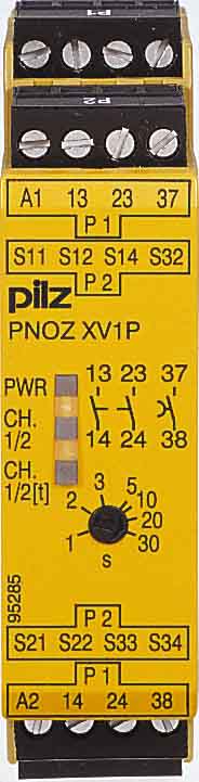 PILZ ITALIA SRL - PIZ777602 PNOZ XV1P 30S 24DC 2NA(I)+1NA(R)