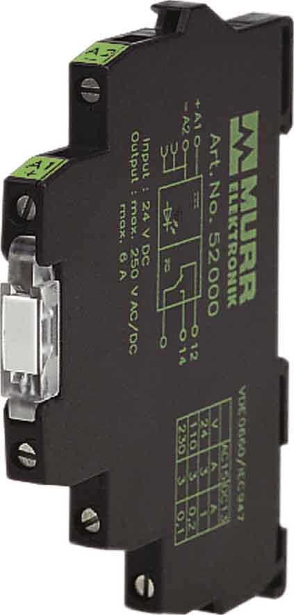 MURRELEKTRONIK SRL - MUE52000 MIRO 6.2 24VDC-1U RELE D USCITA