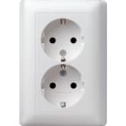 GIRA - GIR078004 SCHUKO DOP. P.CPL. STANDARD 55 BNC PURO