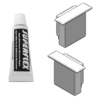 LINEA LIGHT (ILED) ILD99976 ACESSORE C/2TAPPI PC OPALE