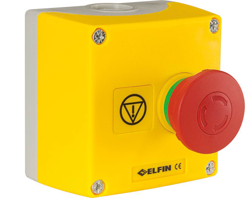 NEW ELFIN SRL NEW080CA0808-6GA CASS.85X85X60 FUNGO D40 AGG.ROSSO