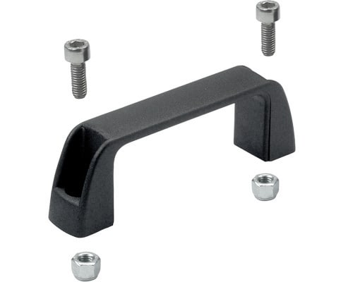 NEW ELFIN SRL - NEW080M112 MANIGLIA NERA PICCOLA