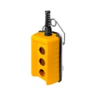 NEW ELFIN SRL - NEW080R140-GP3 PULS.REMOTA 140MM GIALLA 3 FORI