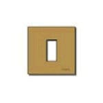 VIMAR SPA - VIW08605.BR PLACCA 1M ALLUM. SCATTO BRONZO