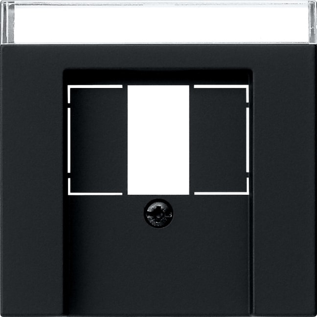 GIRA - GIR0876005 Abd. BSF TAE USB System 55 Schwarz m