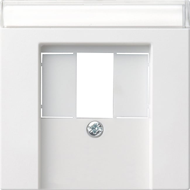 GIRA - GIR087627 Abd. BSF TAE USB System 55 Reinweiss m